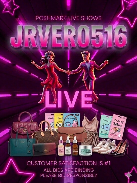 Live show listing Handbags - JRVER0516 Is Live ❤️💃❤️💃